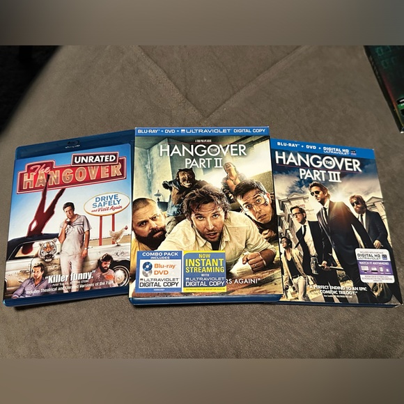 Hangover Trilogy on blu ray - Picture 1 of 1